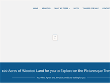 Tablet Screenshot of islandrvpark.ca